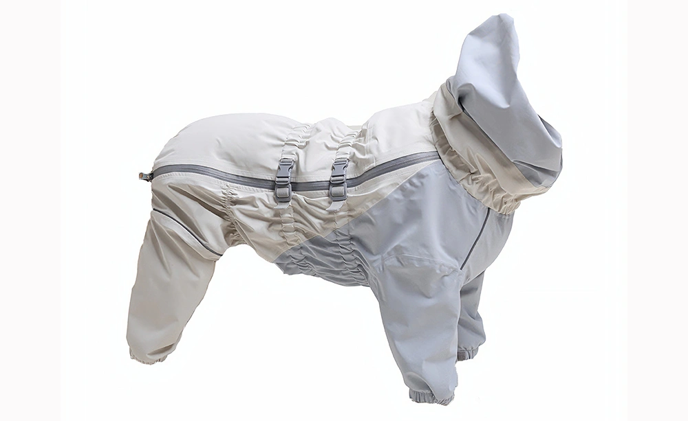 Maximum Protection for Outdoor Adventures: Pet Explorer’s All-Season Four-Legged Hooded Jacket for Dogs